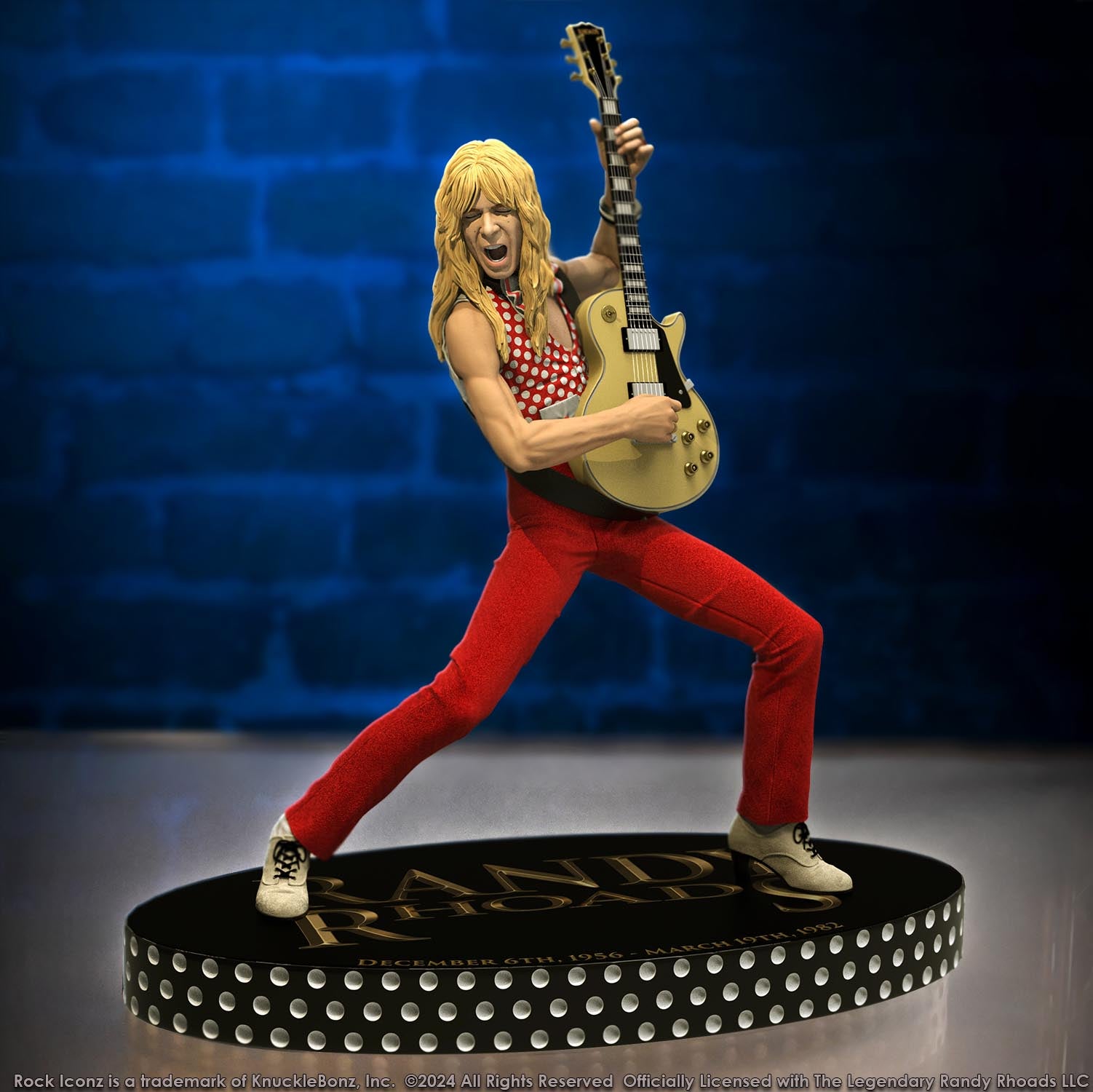 Randy Rhoads IV The Early Years (Bundle of 2) KnuckleBonz Set
